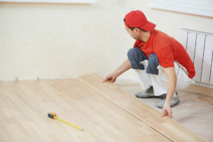 parquet flottant pose