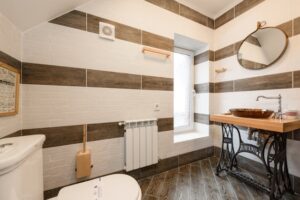 salle de bain en marbre