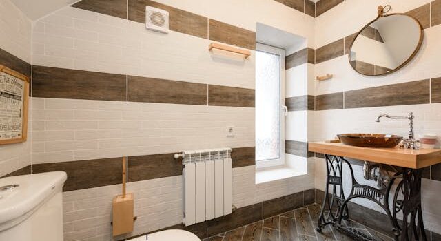 salle de bain en marbre