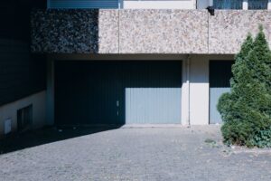 Porte de garage bloquée