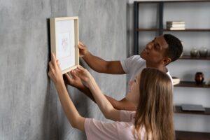 Accrocher une œuvre d’art